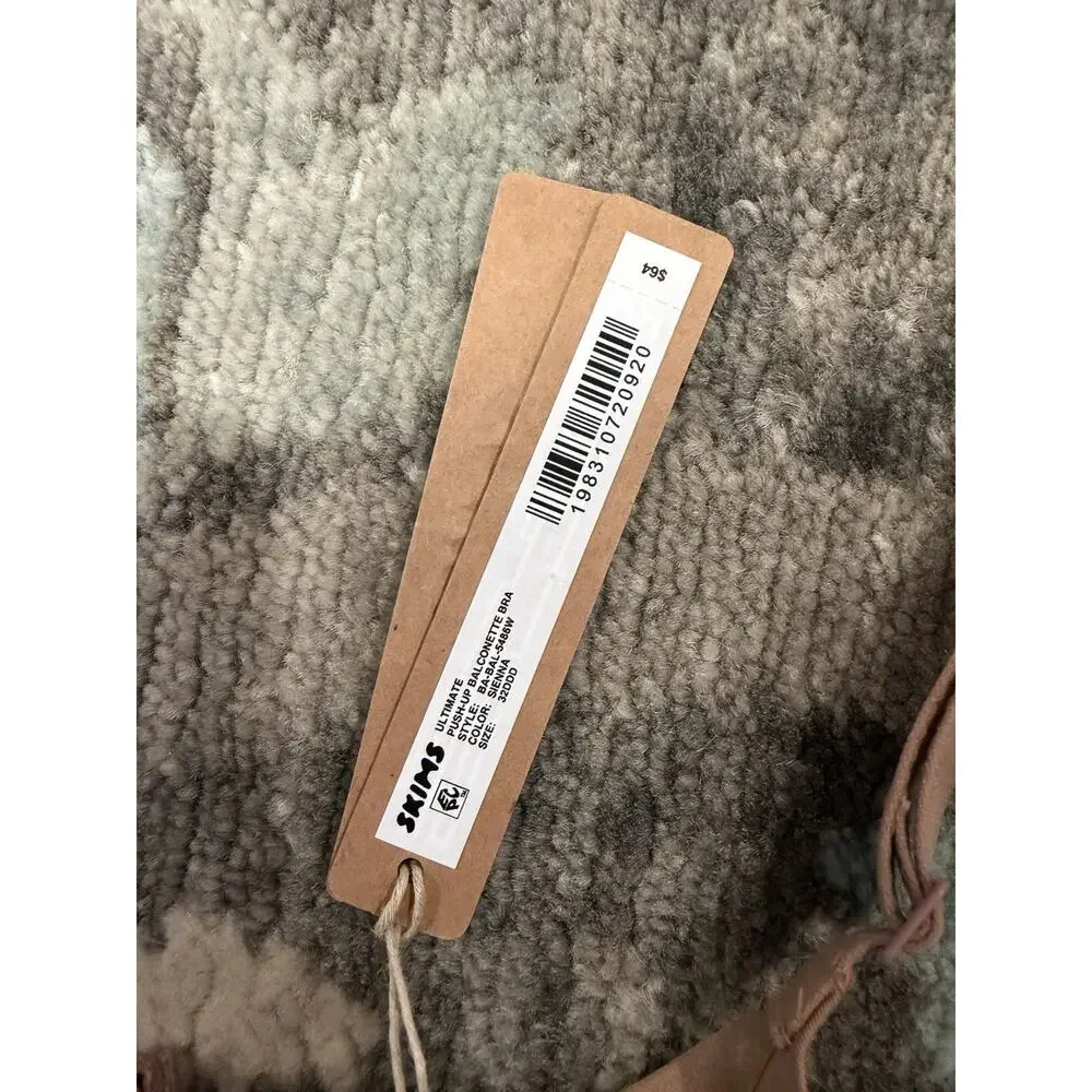 Skims Ultimate Push-Up Balconette Bra Sienna 32DDD NWT $64 - Picture 3 of 9